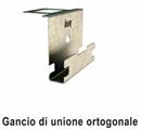 GANCIO DI UNIONE ORT. A BASE DOPPIA