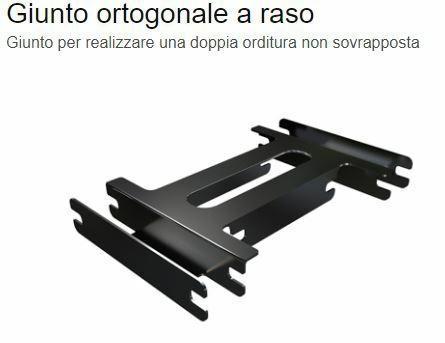 GIUNTO ORT.A RASO X C 50X15 e 50X27