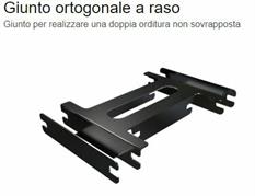 GIUNTO ORT.A RASO X C 50X15 e 50X27