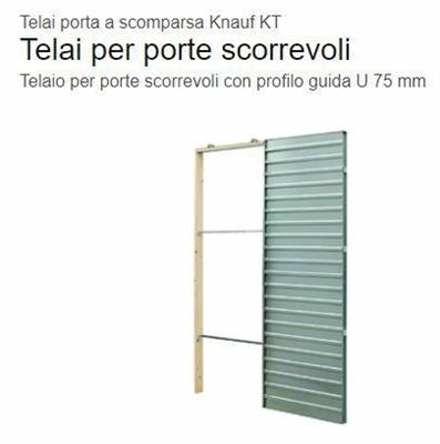 TELAIO PER PORTE SCORR.2100X600